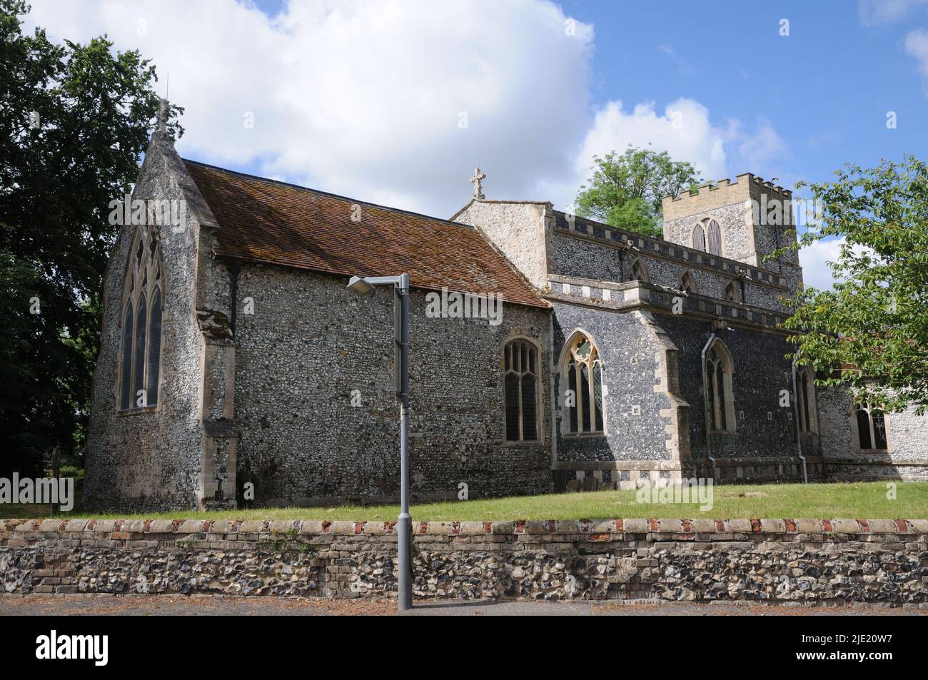St James  Church, Icklinham, Suffolk Stock Photo