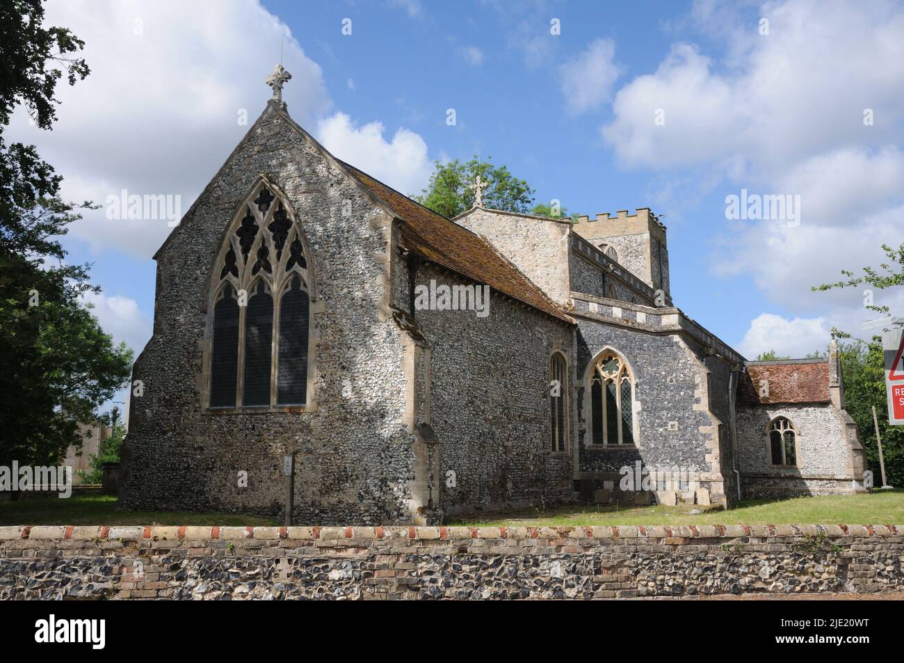 St James  Church, Icklinham, Suffolk Stock Photo