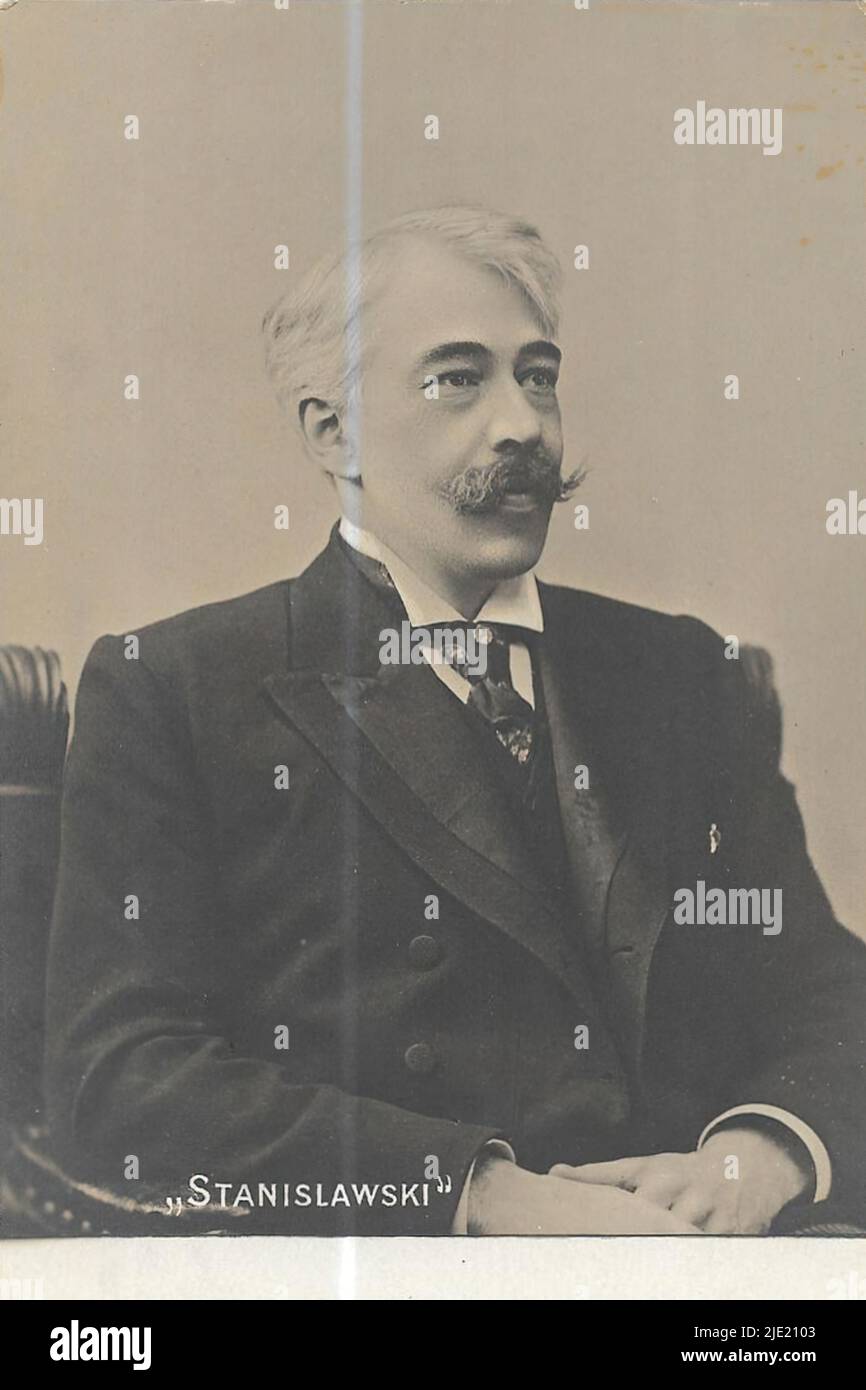 Portrait of Konstantin Stanislavski Stock Photo Alamy