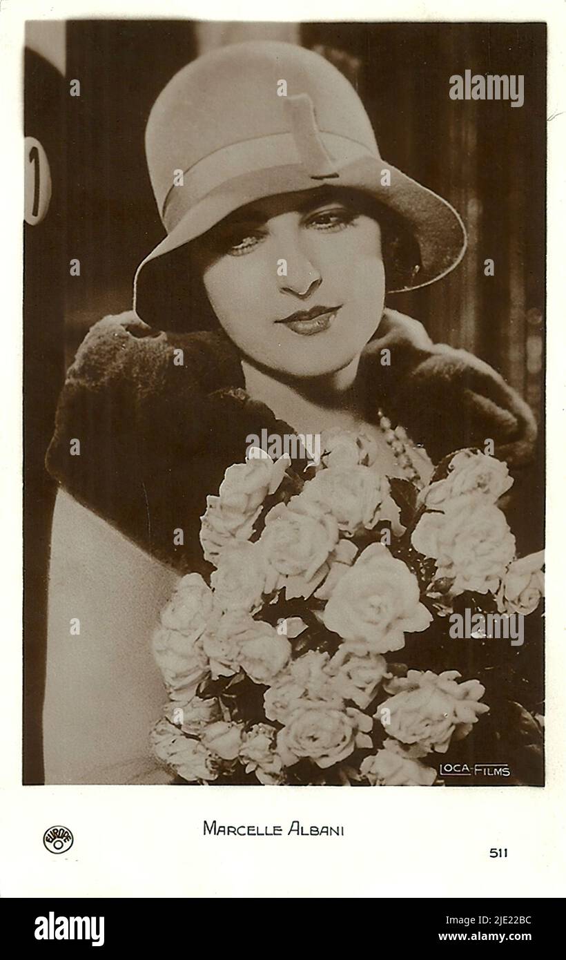 Portrait of Marcella Albani 010 Italian silent cinema era actress
