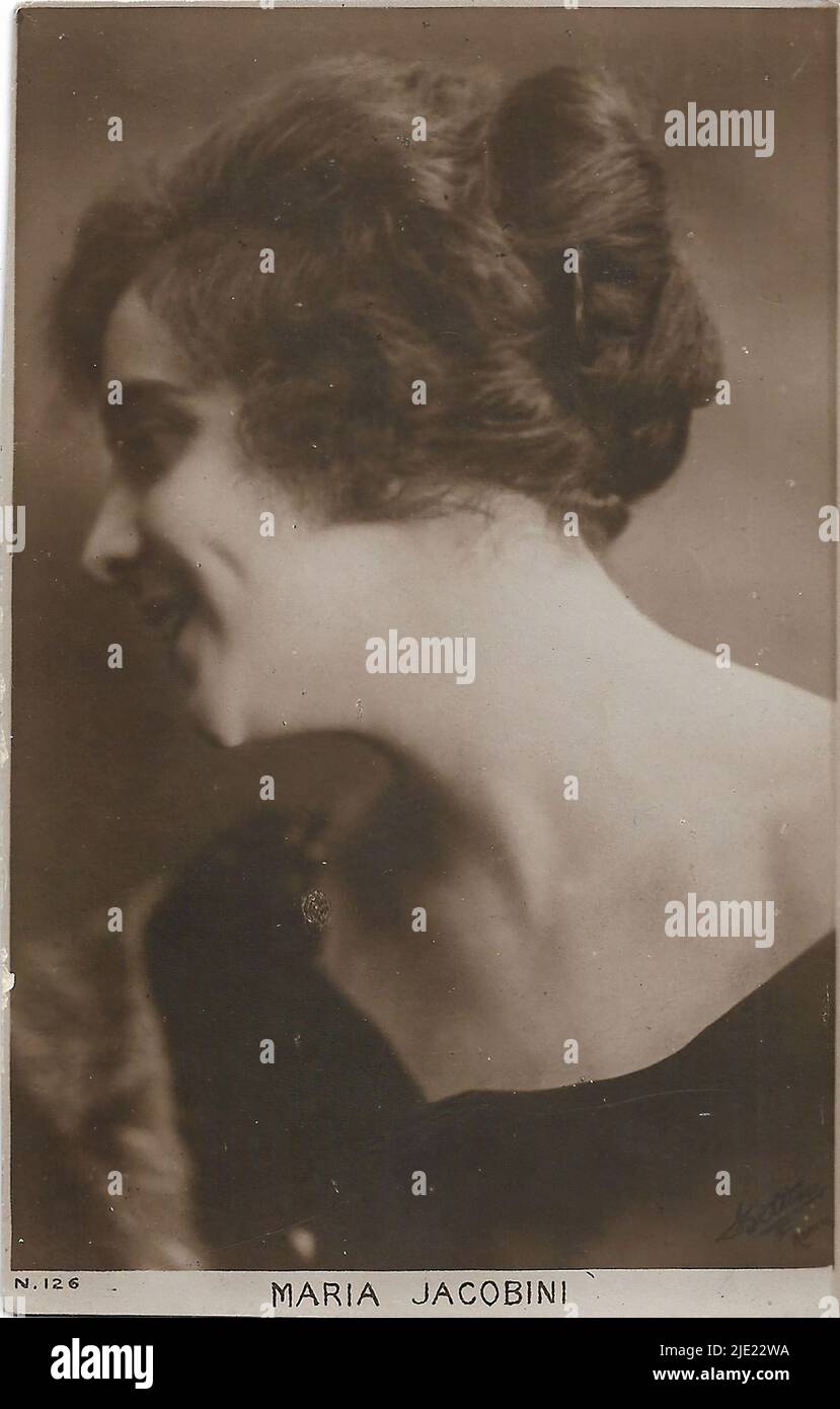 Portrait of Maria Jacobini 012 Italian silent cinema era actress