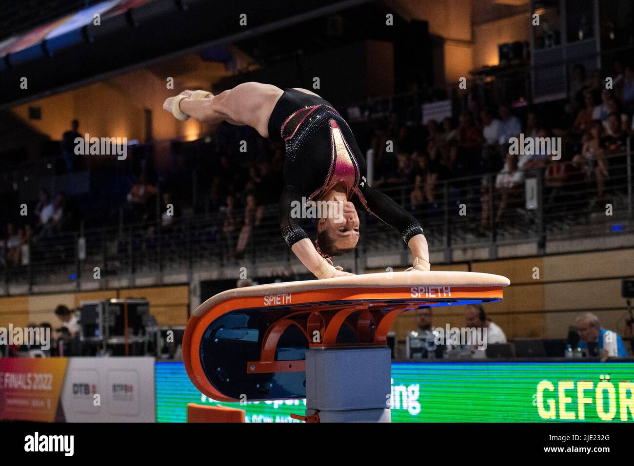 Berlin, Germany. 24th June, 2022. Gymnastics German championships