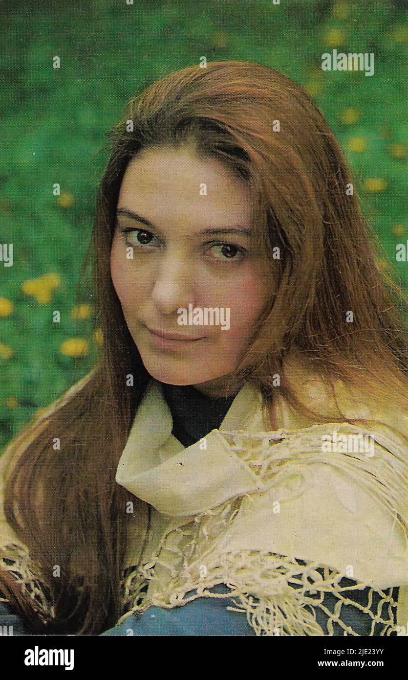 Portrait of Natalya Bondarchuk Stock Photo