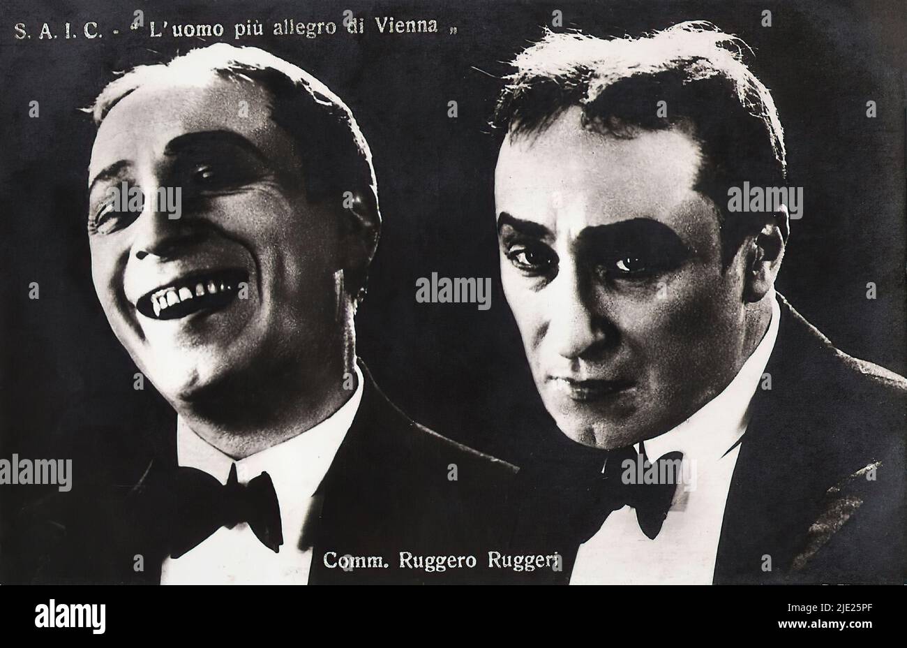 Portrait of Ruggero Ruggeri in L'uomo più allegro di Vienna (1925 ...