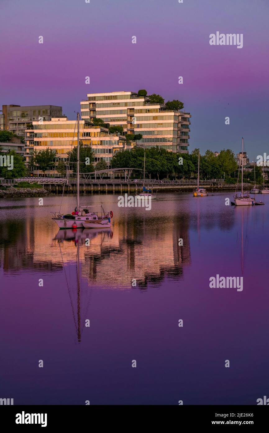 Olympic Village condos, False Creek, Vancouver, British Columbia