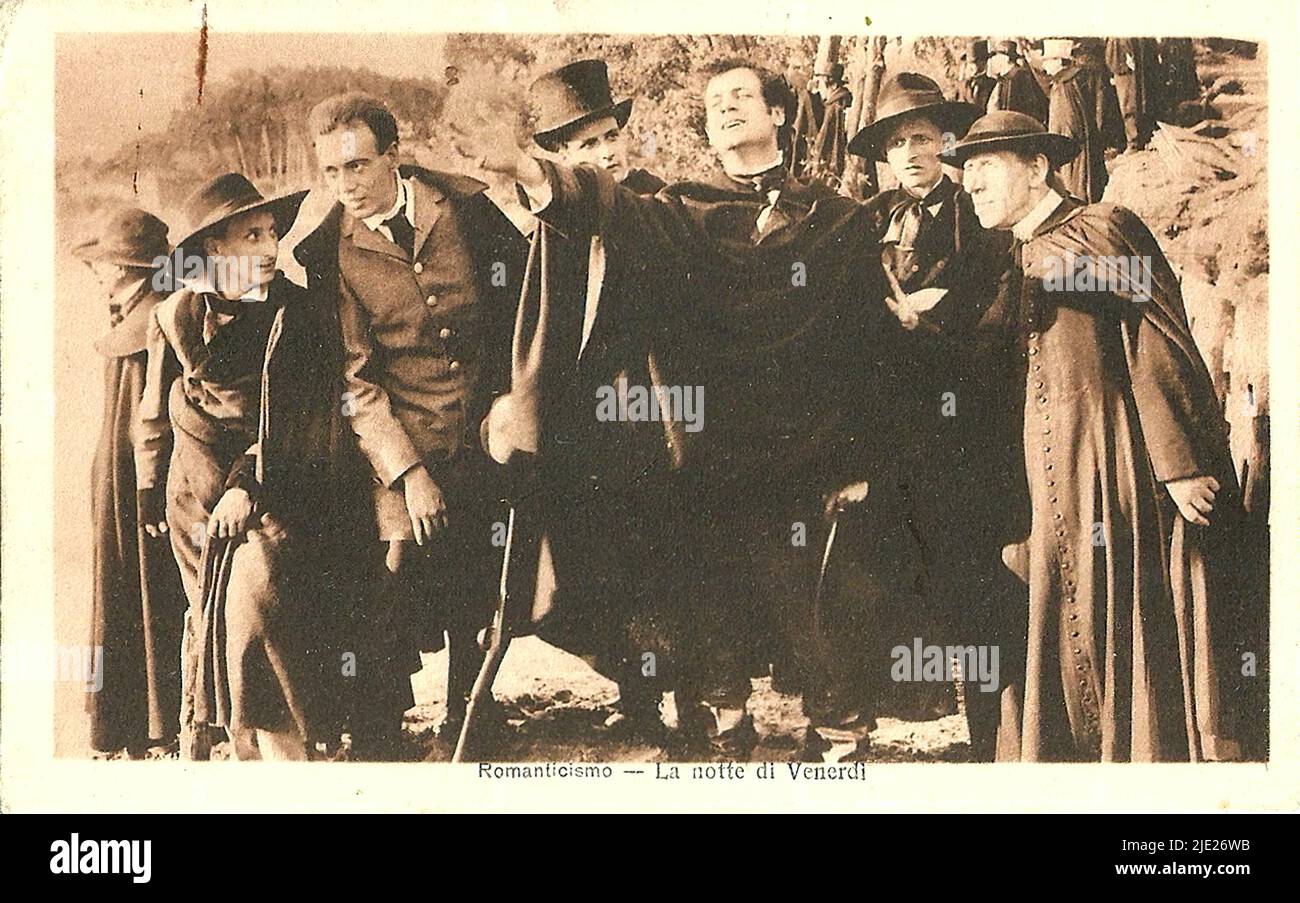 Portrait of Tullio Carminati in Romanticismo (1915) 001 Italian