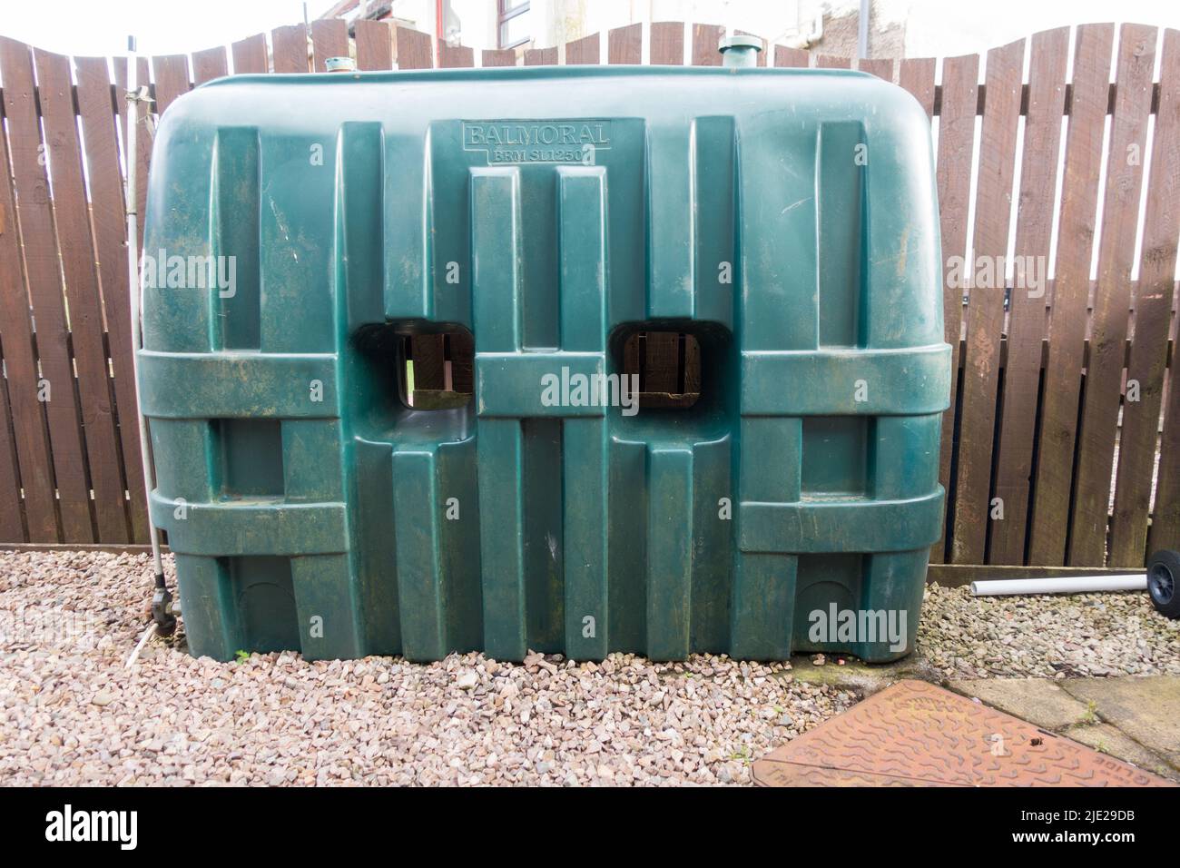 Single skin storage tanks to store Kerosene heating oil placed in the