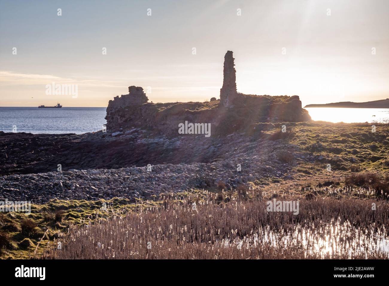 McSwynes castle is located at St Johns Point in County Donegal