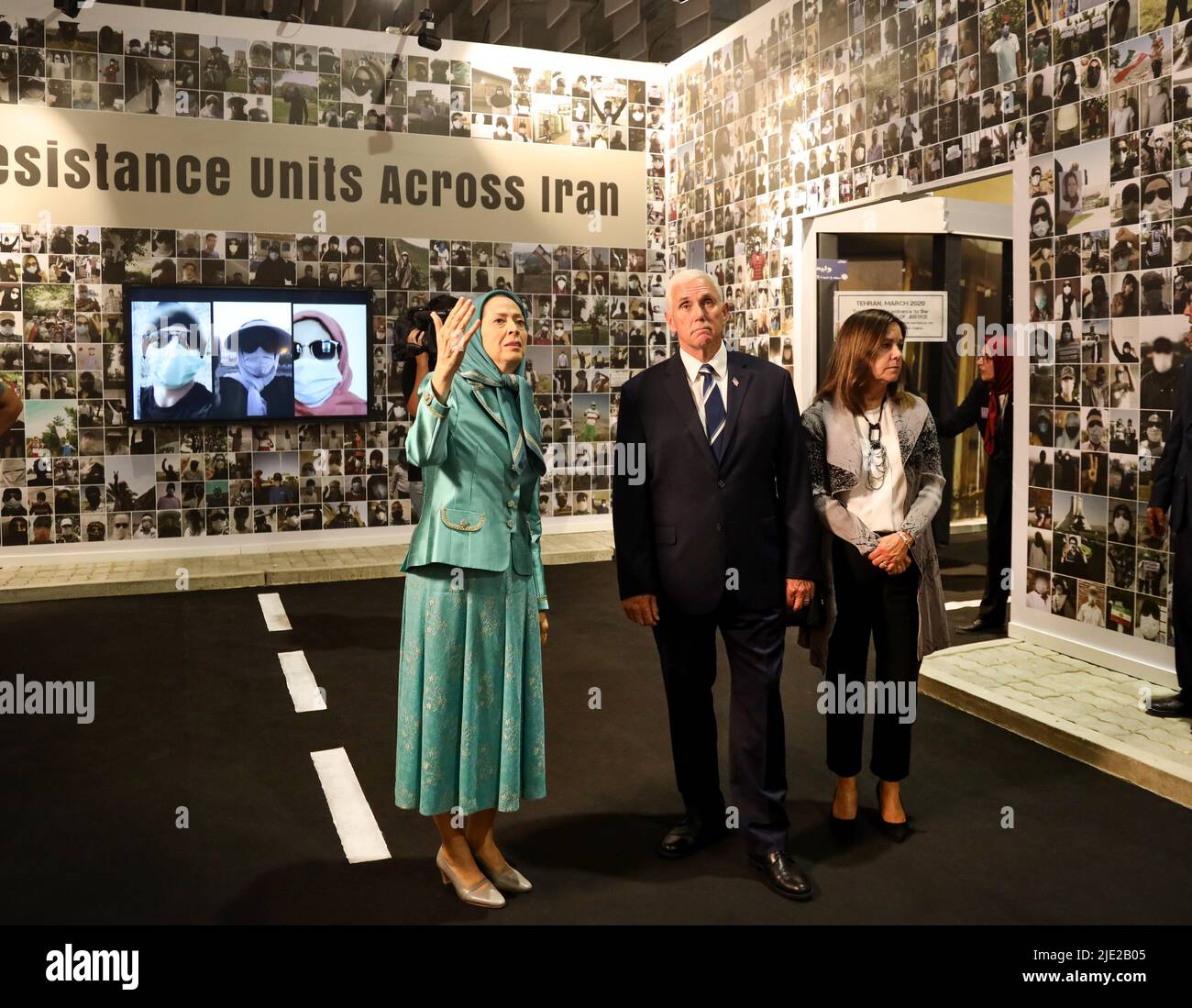 Mek Rajavi President-elect of the National Council of Resistance of Iran (NCRI ...