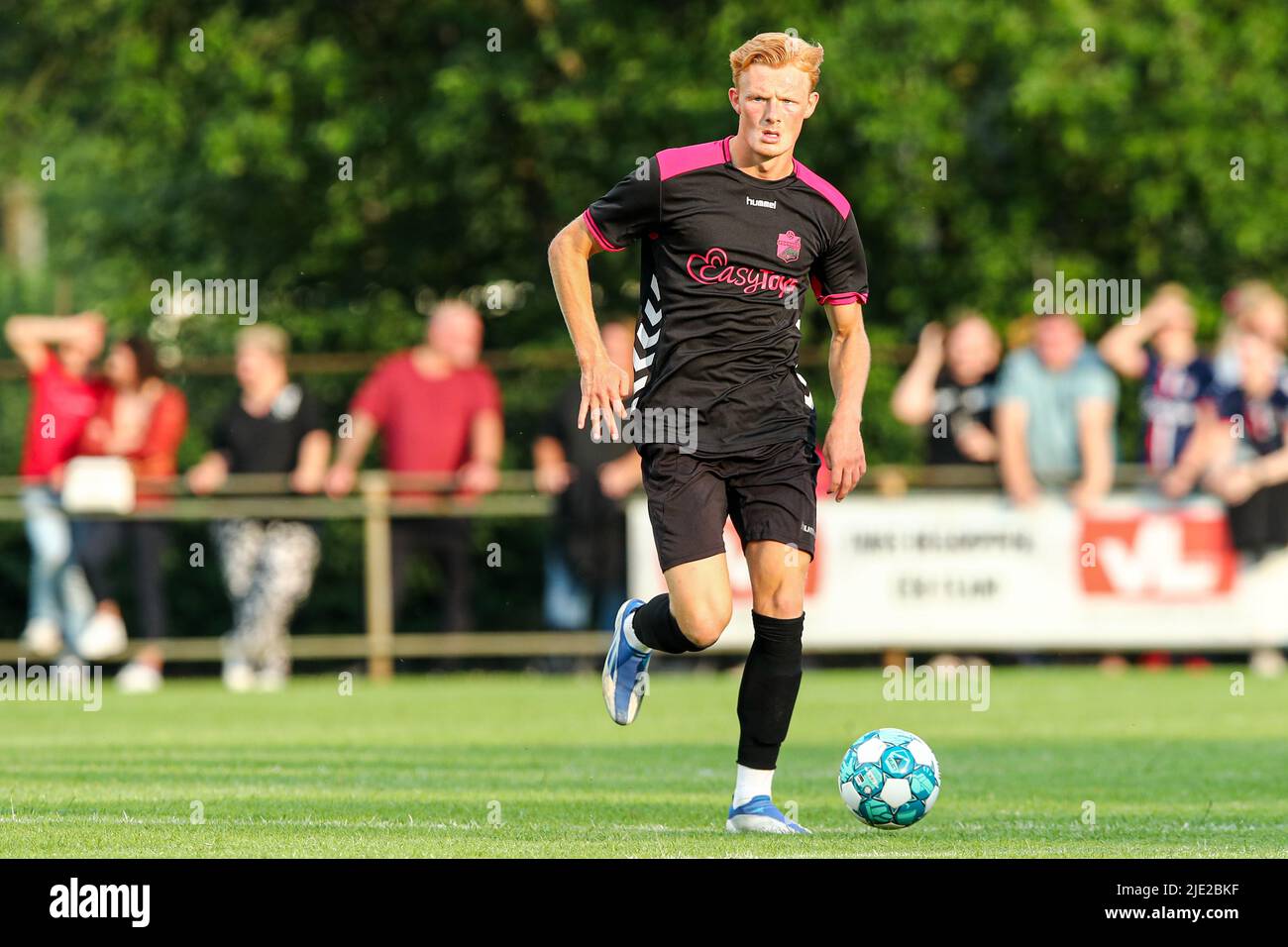 EMMEN, NETHERLANDS JUNE 24 Julius Dirksen of FC Emmen during the