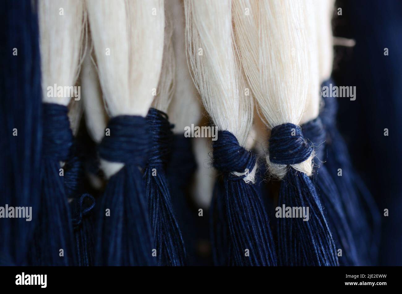 Different Nylon Ropes Nylon azul hi-res stock photography and images - Alamy