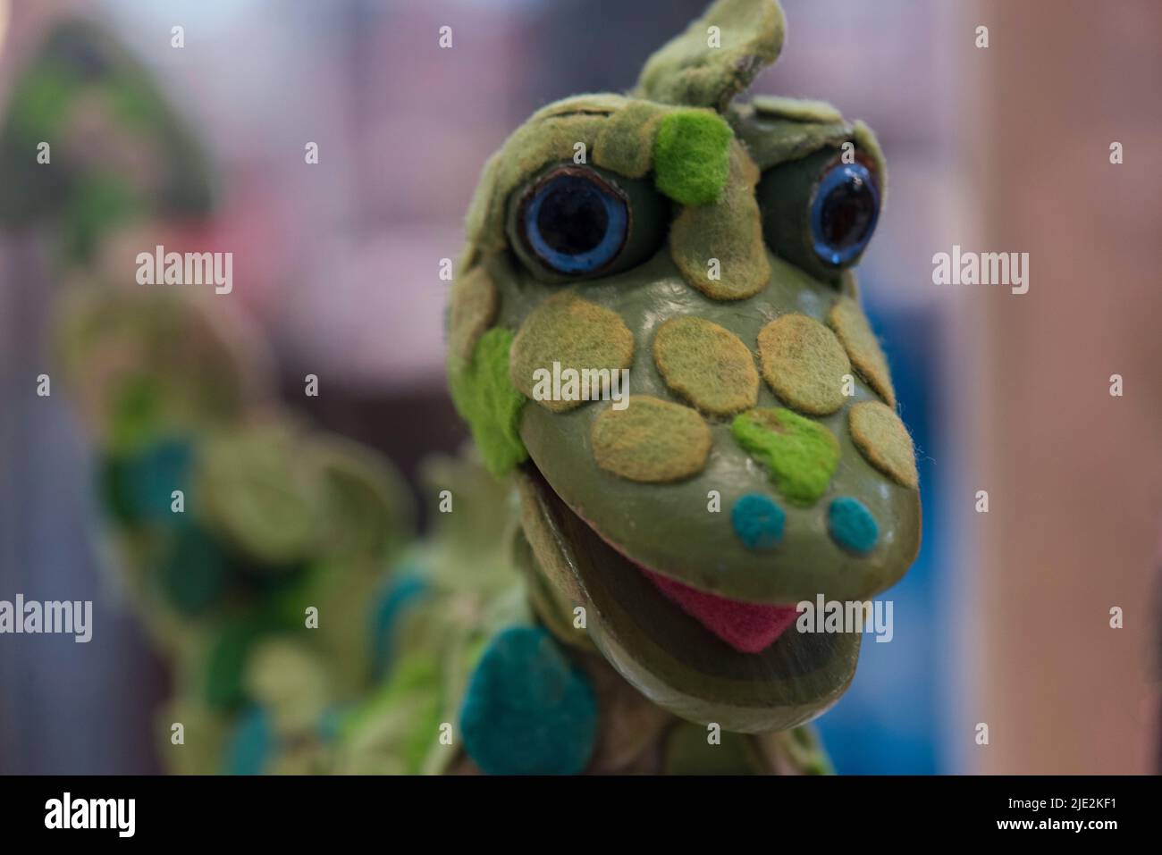 The Soup Dragon From Clangers Tv Show Stock Photo Alamy