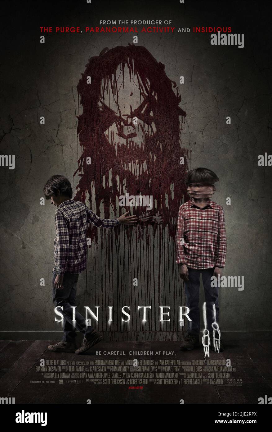 MOVIE POSTER, SINISTER 2, 2015 Stock
