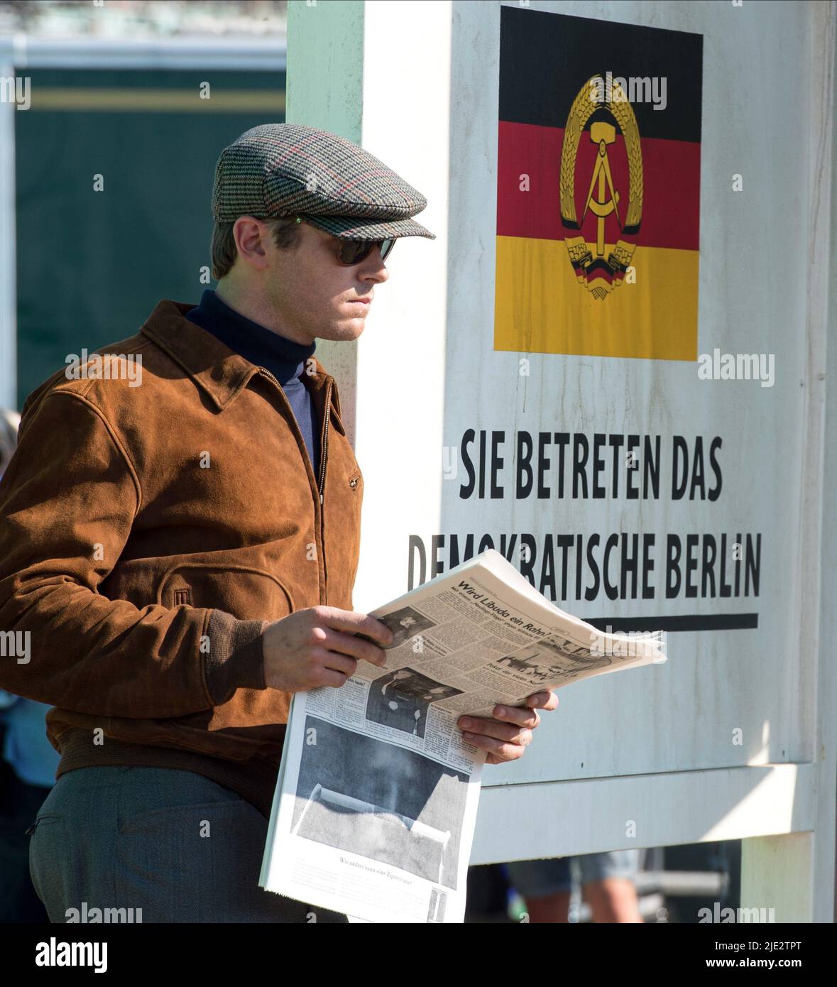 ARMIE HAMMER, THE MAN FROM U.N.C.L.E., 2015 Stock Photo Alamy