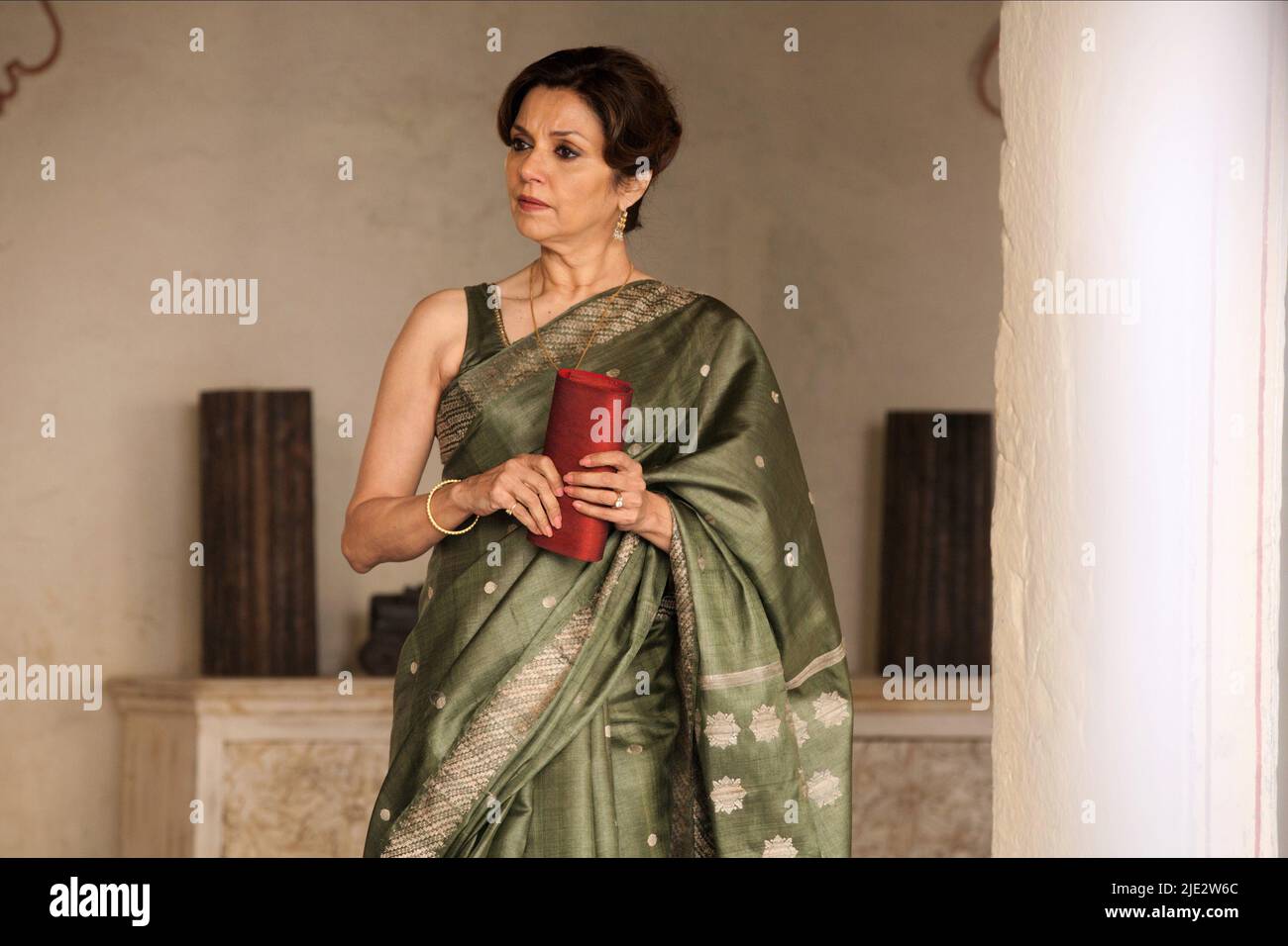 LILLETE DUBEY, THE SECOND BEST EXOTIC MARIGOLD HOTEL, 2015 Stock Photo