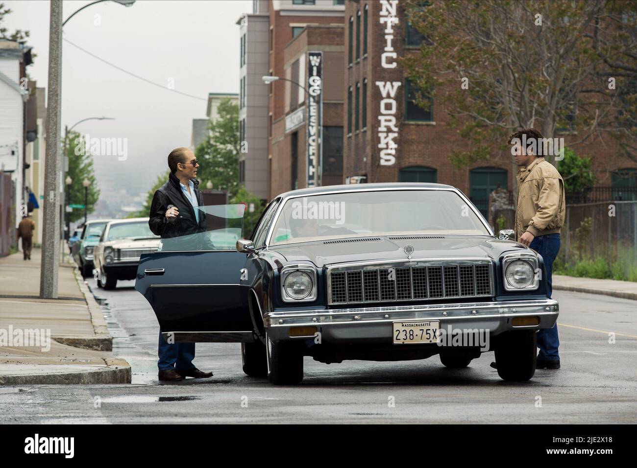 JOHNNY DEPP, JESSE PLEMONS, BLACK MASS, 2015 Stock Photo - Alamy