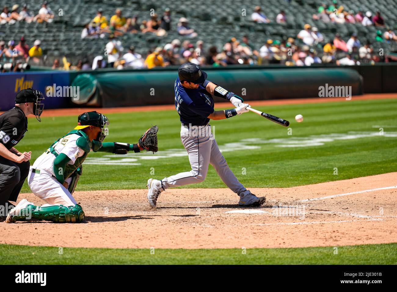 July 1202021: Seattle catcher Luis Torrens (22) during pregame with the  Seattle Mariners and the Colorado Rockies held at Coors Field in Denver Co.  David Seelig/Cal Sport Medi(Credit Image: © David Seelig /