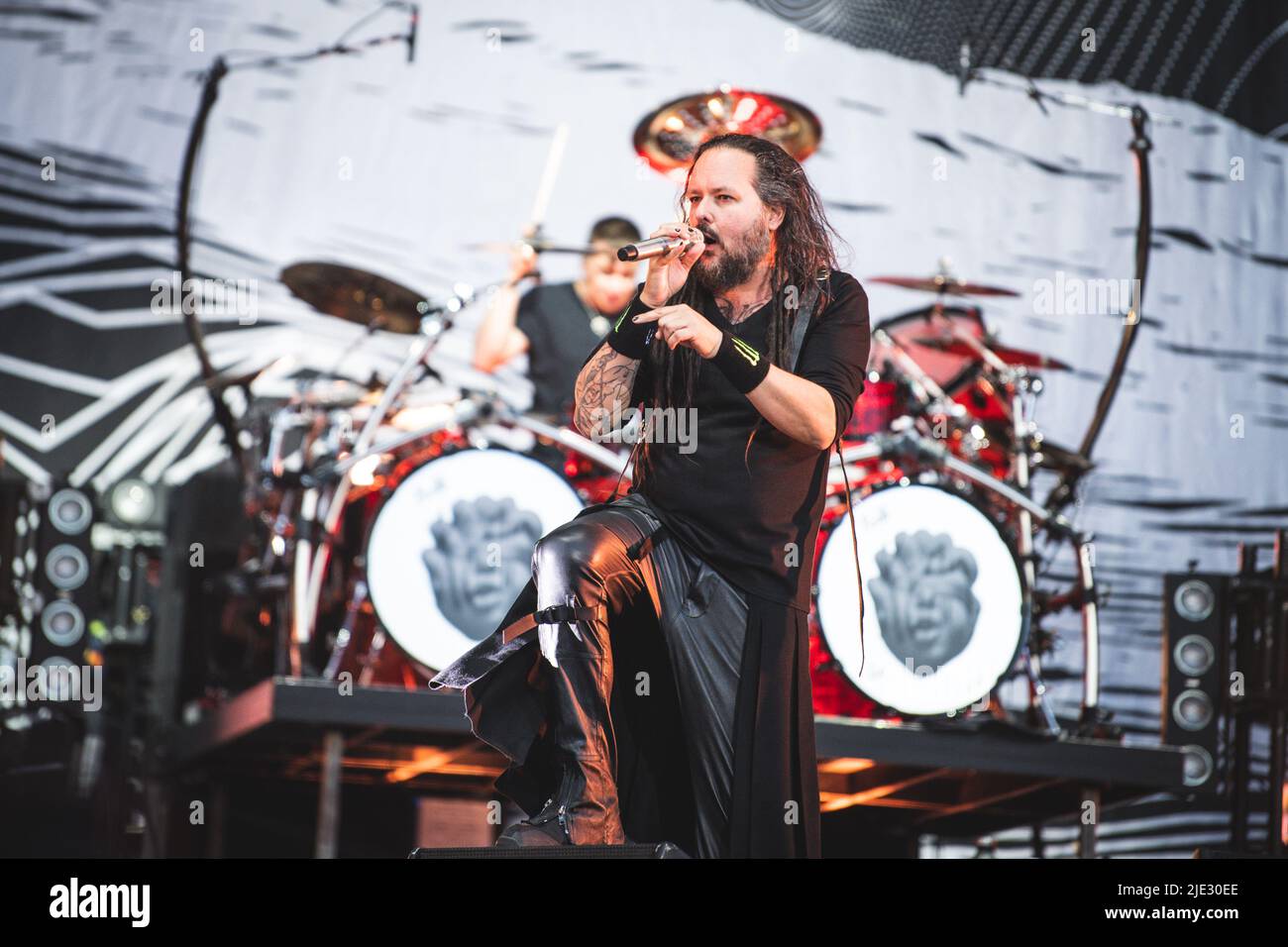 Metal band live performance at Inkcarceration Festival 2022