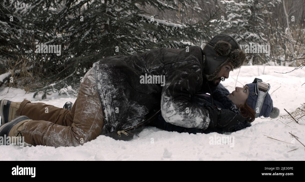 JEWEL STAITE, SHAWN ROBERTS, A FROSTY AFFAIR, 2015 Stock Photo