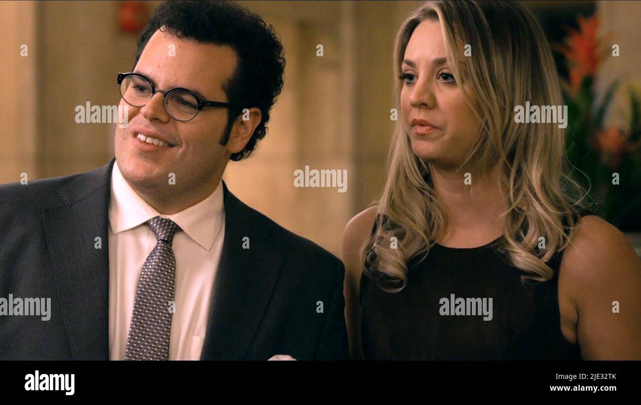 JOSH GAD, KALEY CUOCO, THE WEDDING RINGER, 2015 Stock Photo - Alamy