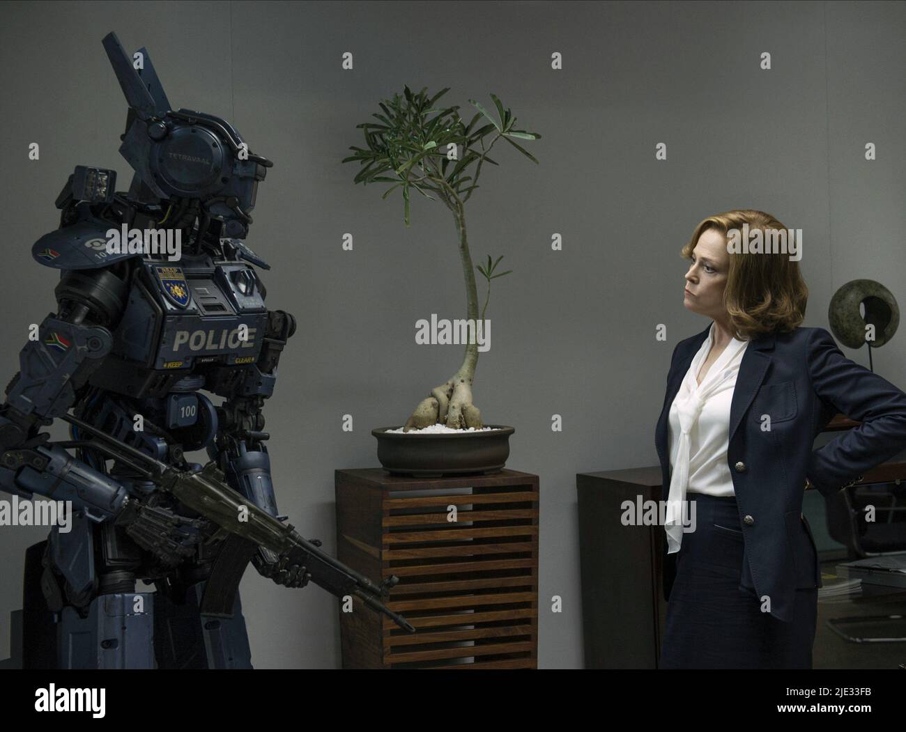 SIGOURNEY WEAVER CHAPPIE 2015 Stock Photo Alamy
