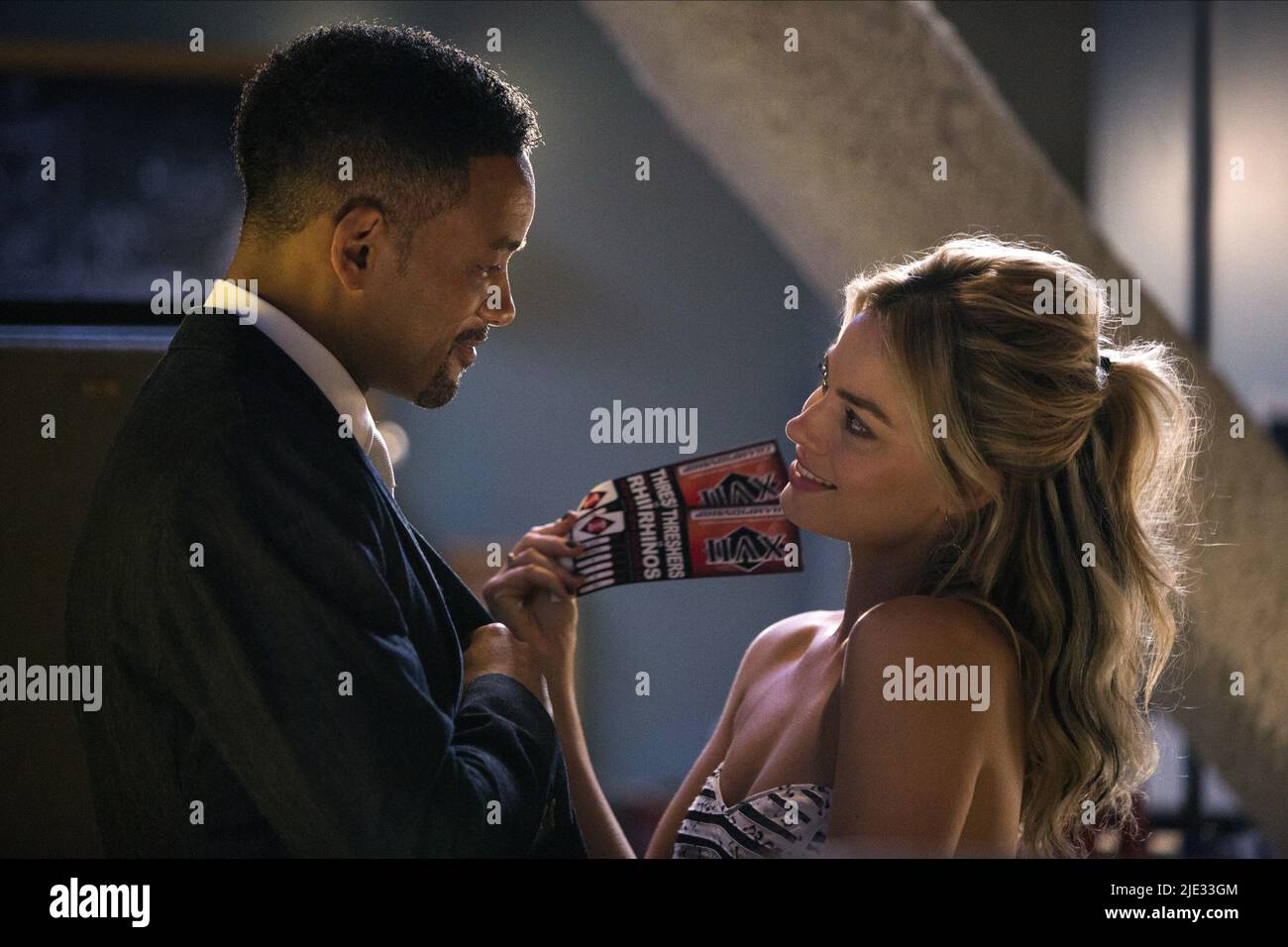 WILL SMITH, MARGOT ROBBIE, FOCUS, 2015 Stock Photo Alamy