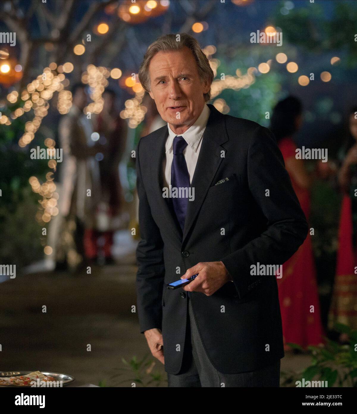 BILL NIGHY, THE SECOND BEST EXOTIC MARIGOLD HOTEL, 2015 Stock Photo