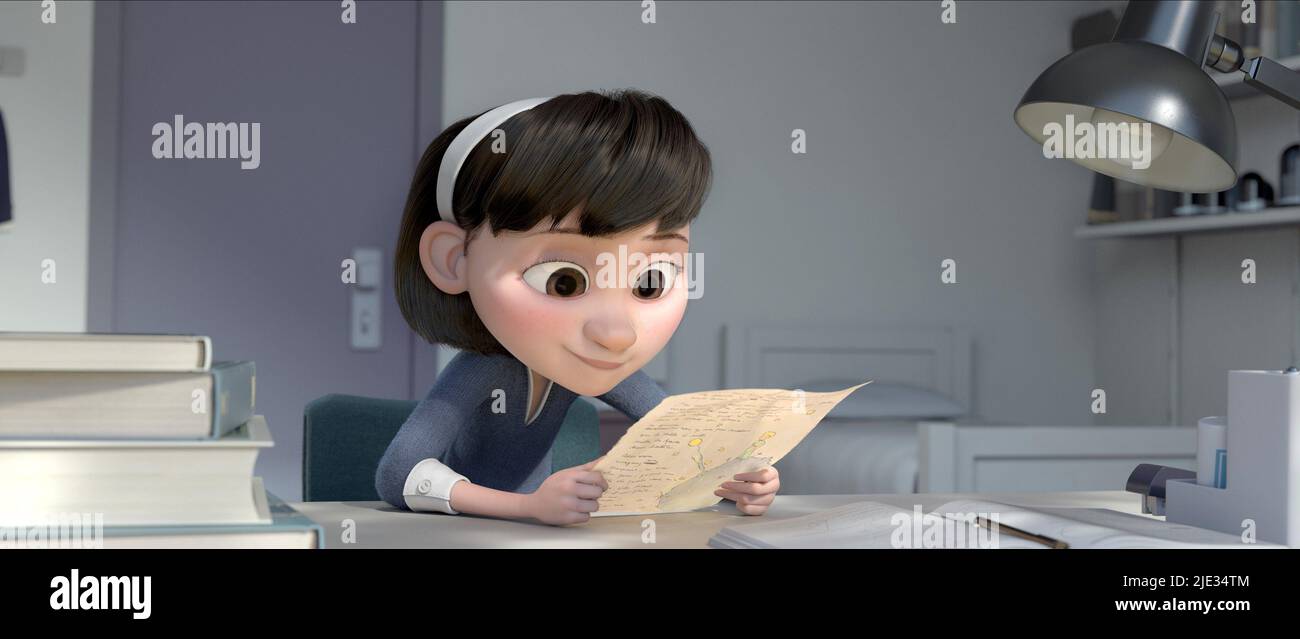 THE LITTLE GIRL, THE LITTLE PRINCE, 2015 Stock Photo - Alamy