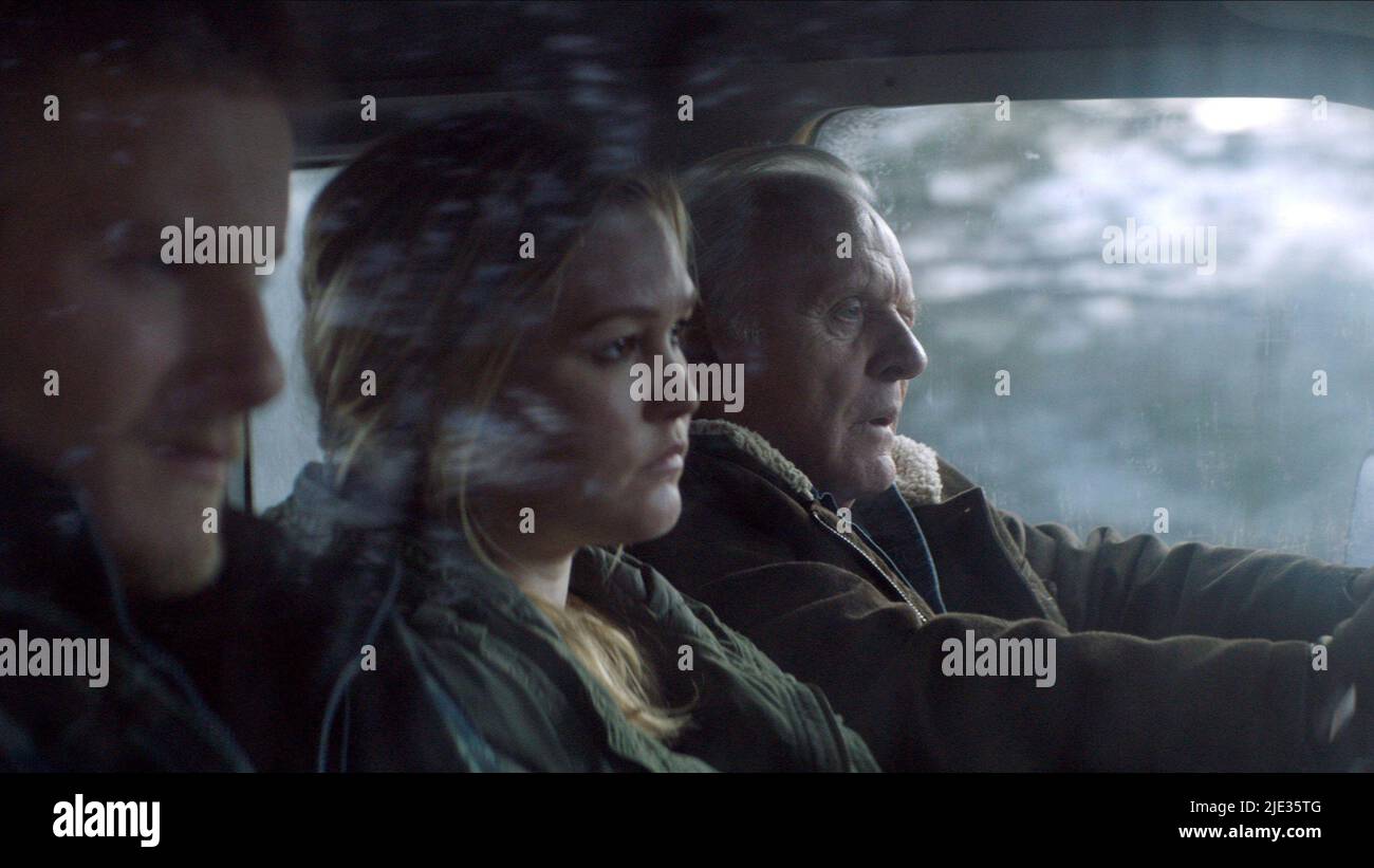 Alexander ludwig julia stiles anthony hopkins go with me 2015 stock
