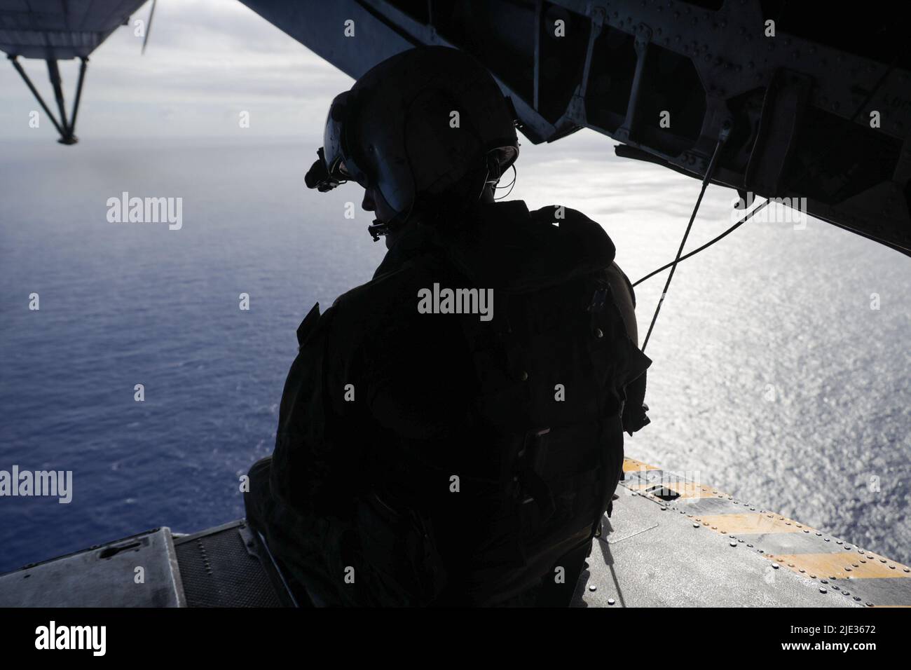 U.S. Marine Corps Sgt. Colin Krebsbach, a crew chief from Kent ...