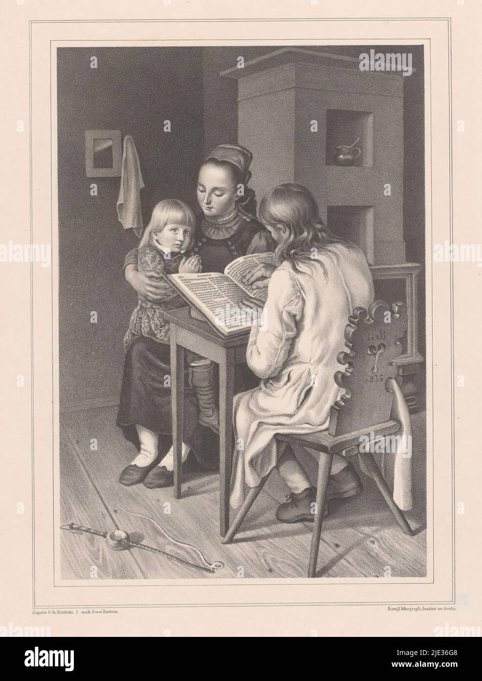 Hausandacht von schwalmer bauern hires stock photography and images