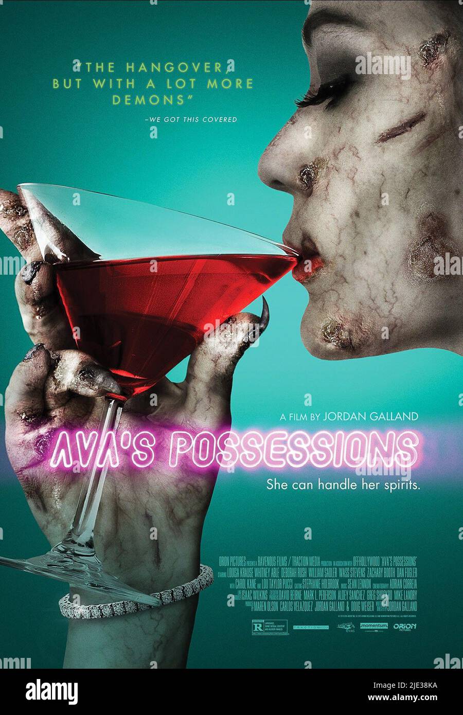 MOVIE POSTER, AVA'S POSSESSIONS, 2015 Stock Photo