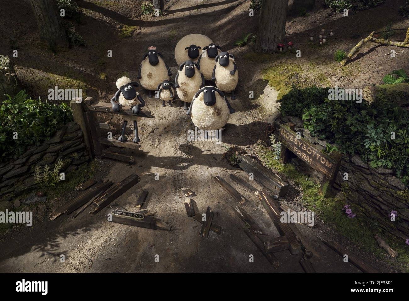SHAUN,TIMMY,SHIRLEY, SHAUN THE SHEEP MOVIE, 2015 Stock Photo Alamy
