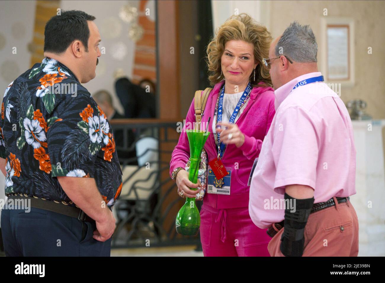 JAMES,GASTEYER,VALENTINE, PAUL BLART: MALL COP 2, 2015 Stock Photo