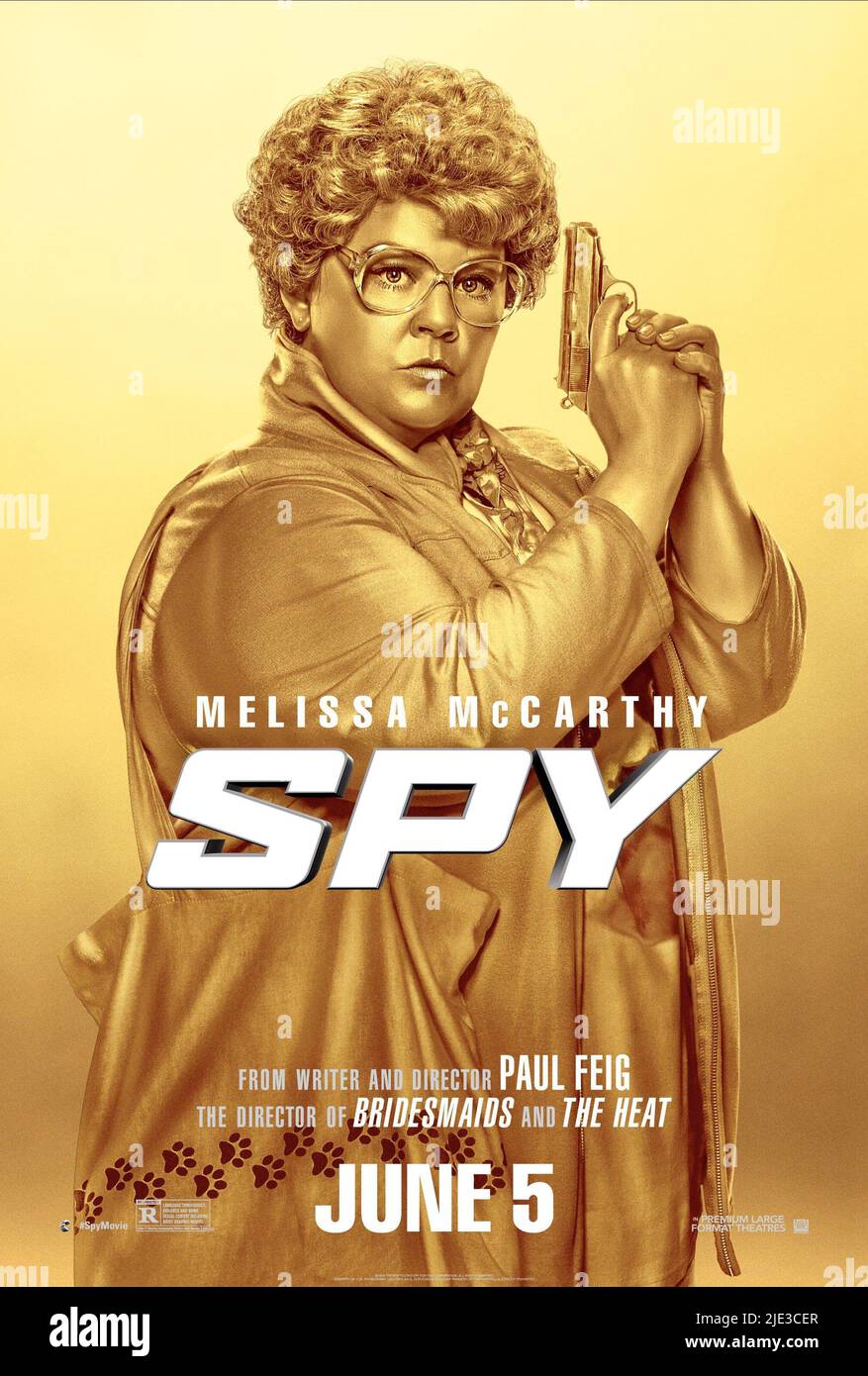 MELISSA MCCARTHY POSTER, SPY, 2015 Stock Photo Alamy