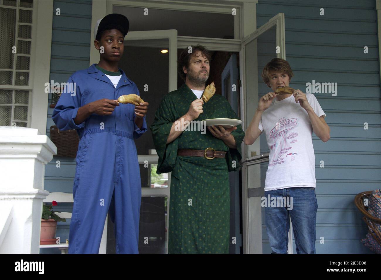 CYLER,OFFERMAN,MANN, ME AND EARL AND THE DYING GIRL, 2015 Stock Photo