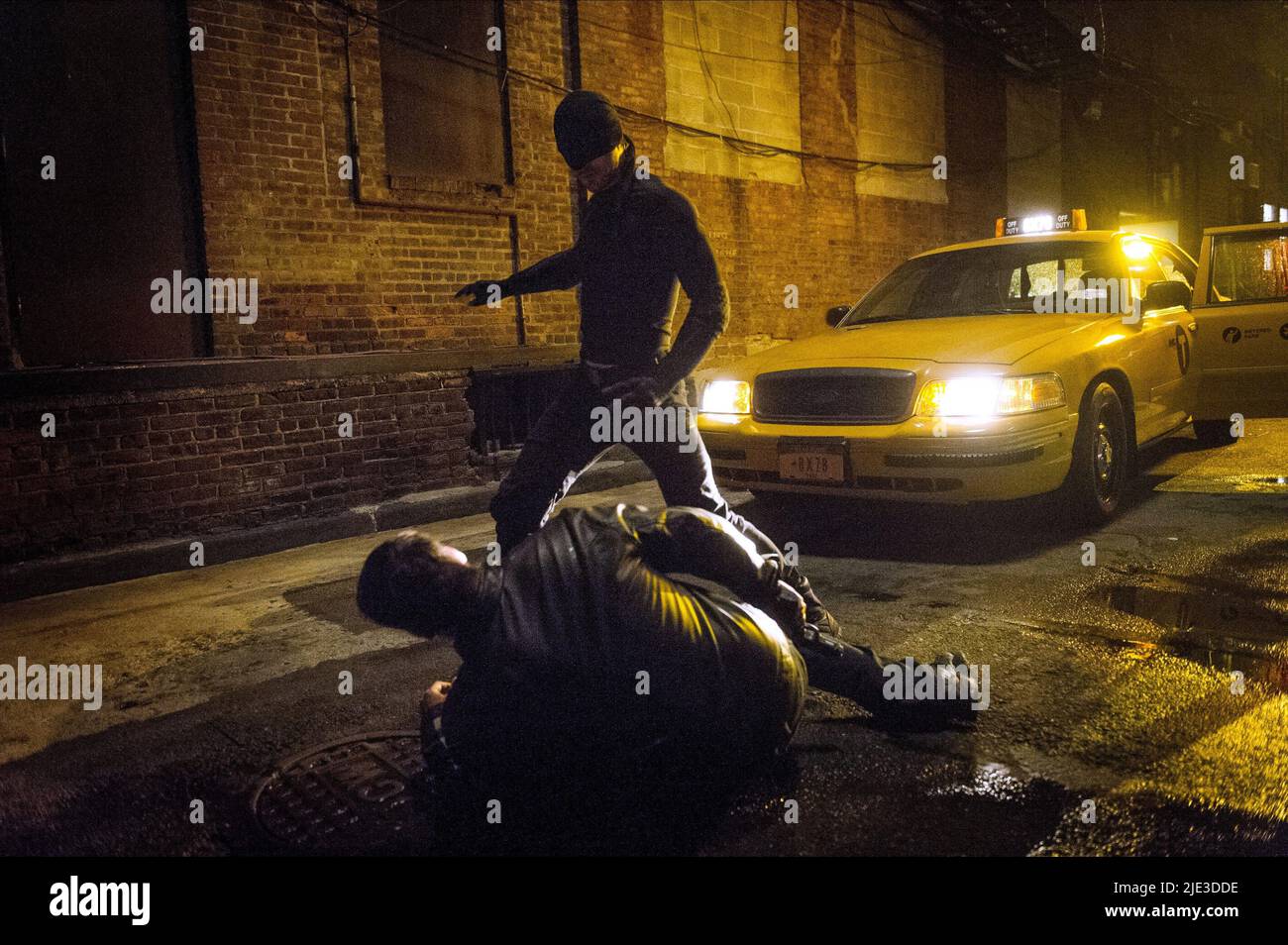 CHARLIE COX, DAREDEVIL, 2015 Stock Photo