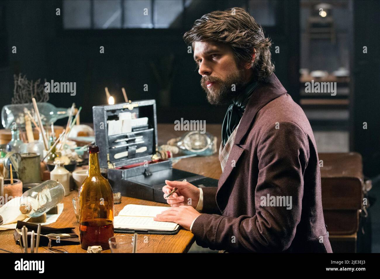 BEN WHISHAW, IN THE HEART OF THE SEA, 2015 Stock Photo
