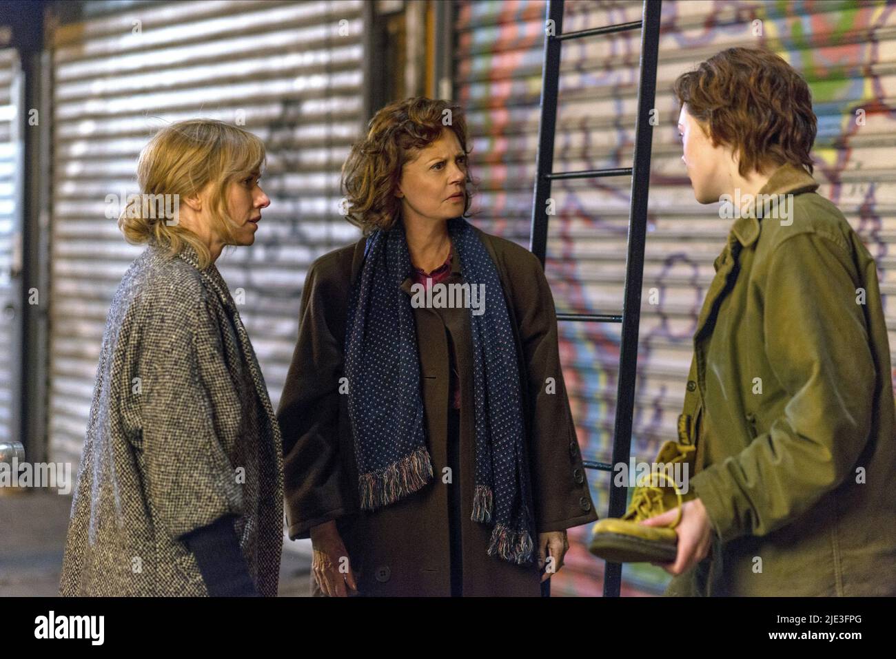 WATTS,SARANDON,FANNING, 3 GENERATIONS, 2015 Stock Photo