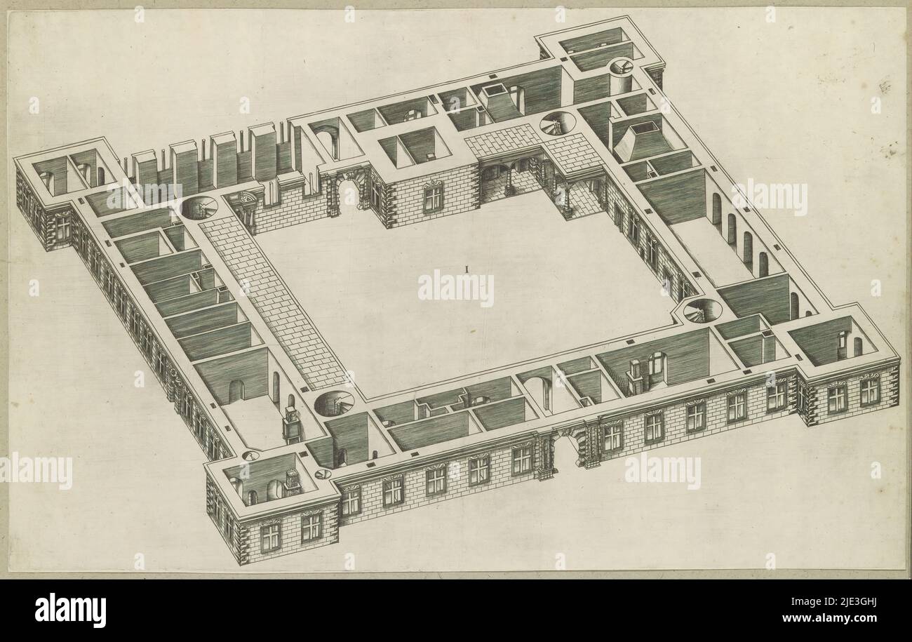 Ground floor of a palace, Four floors of a palace (series title
