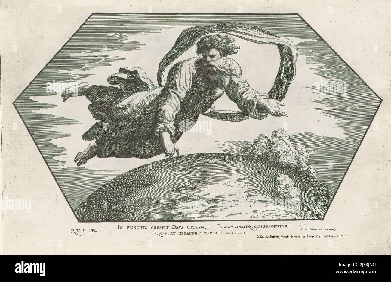 Creation of heaven and earth, Raphael Bible (series title), Paintings