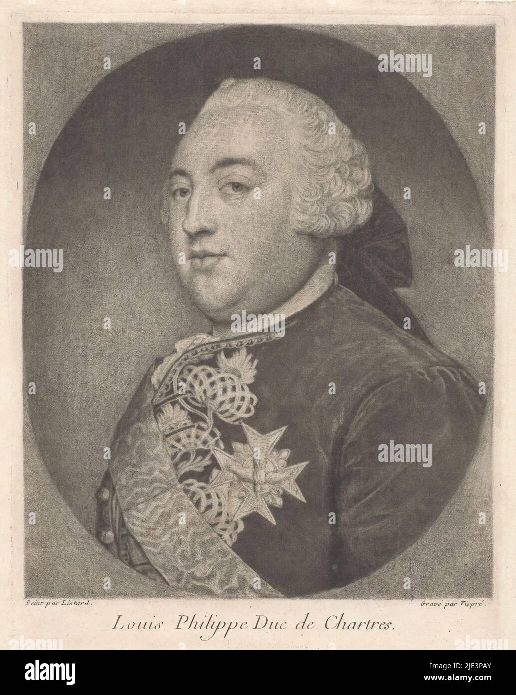 Portrait of Louis Philippe, Duke of Chartres, Louis Philippe Duc de