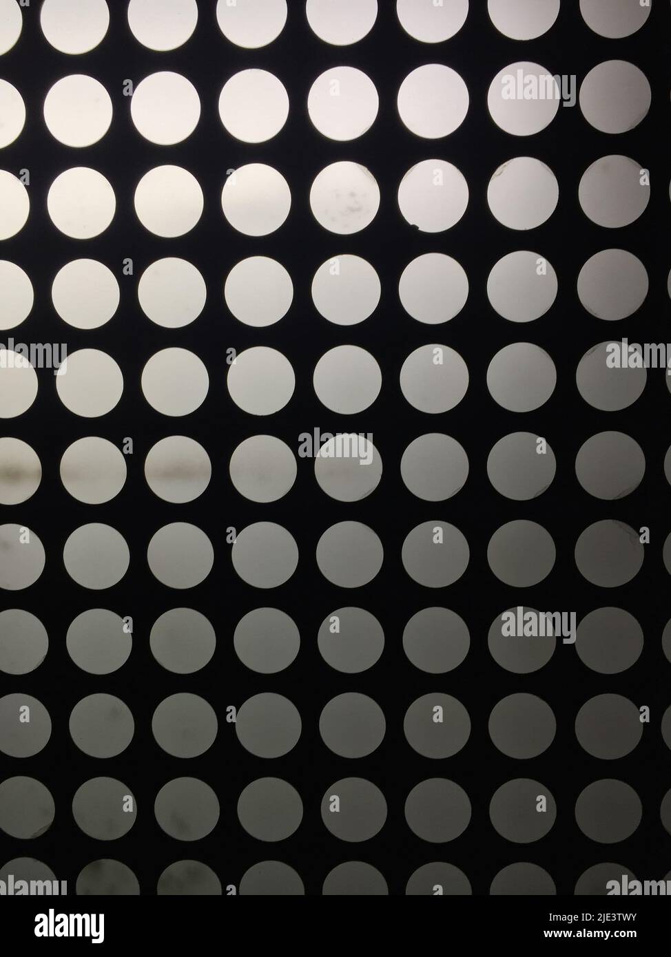 white dots on a black background Stock Photo