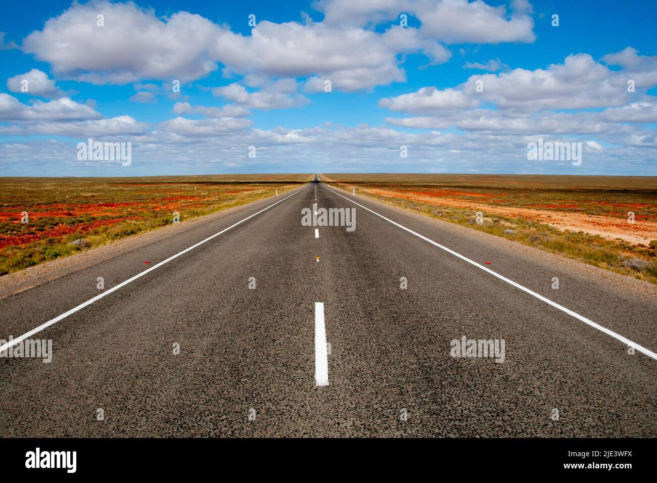 Stuart Highway South Australia Stock Photo Alamy
