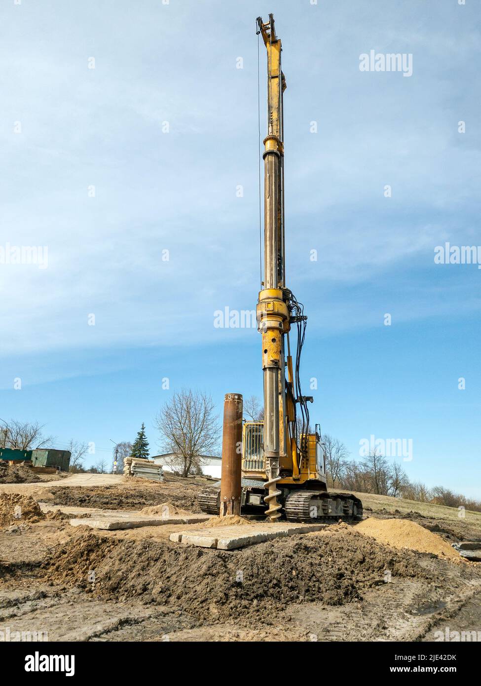 Bore pile hi-res stock photography and images - Alamy