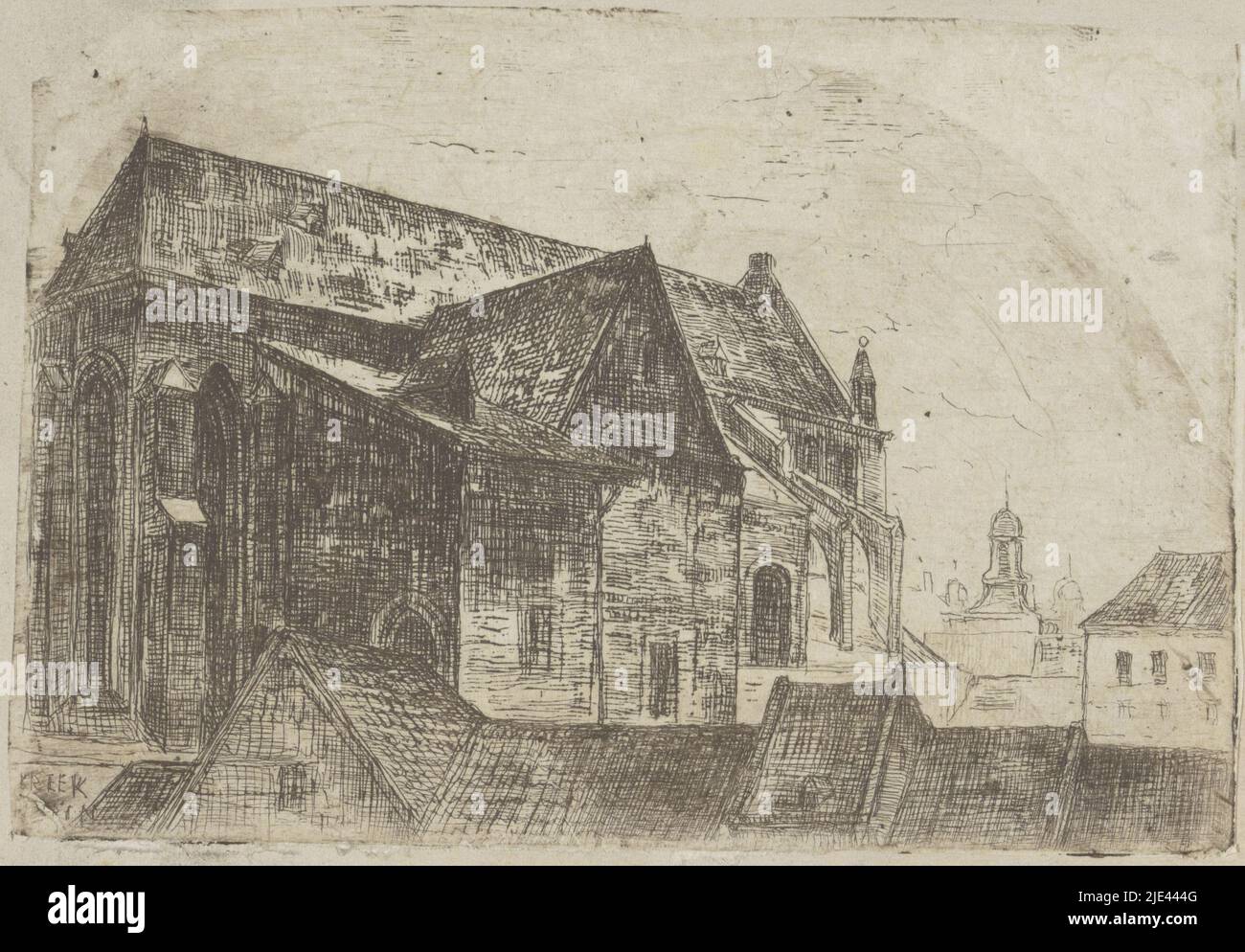 Dominican church at Maastricht, Alexander Schaepkens, 1830 - 1899 ...