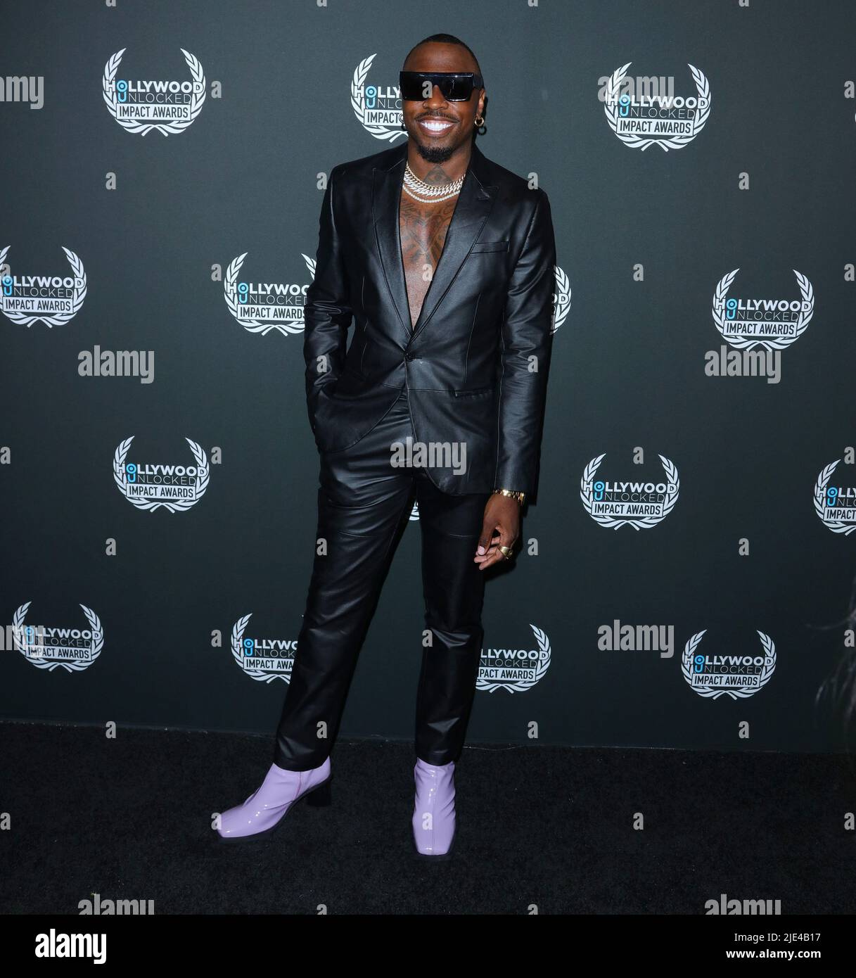 Armon Wiggins arrives at The Second Annual Hollywood Unlocked Impact