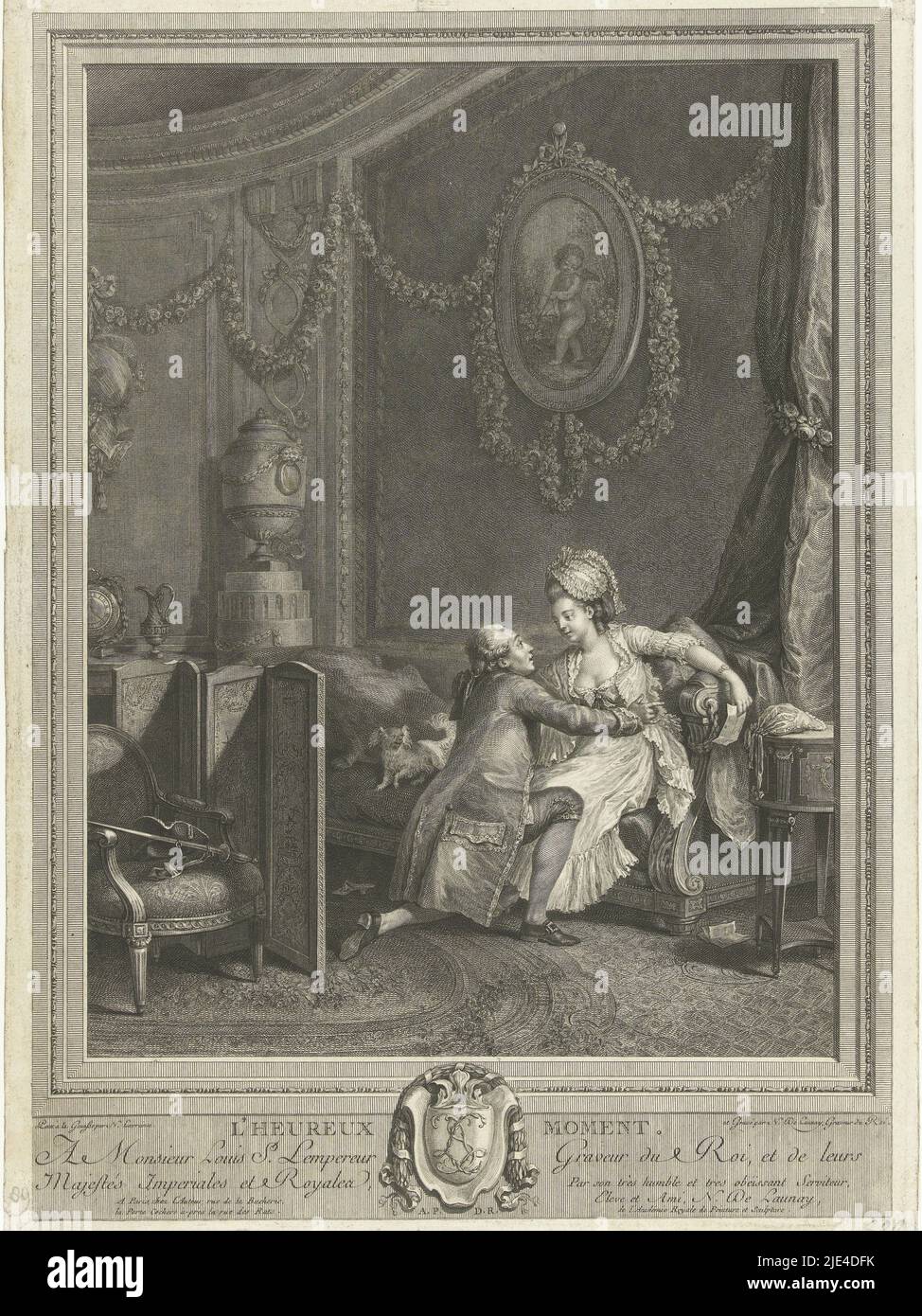 The Happy Moment (L'Heureux moment), Nicolas de Launay (goldsmith