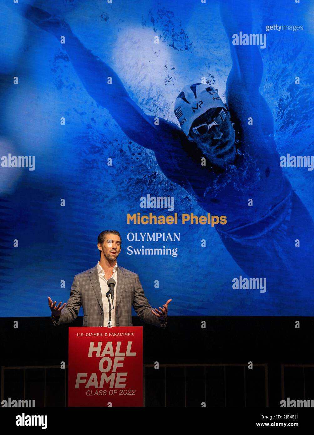 June 24, 2022, Colorado Springs, Colorado, USA Michael Phelps, the