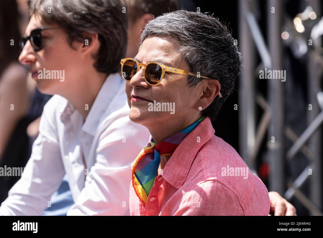 New York, NY June 24, 2022 Atmosphere during Stonewall Day and